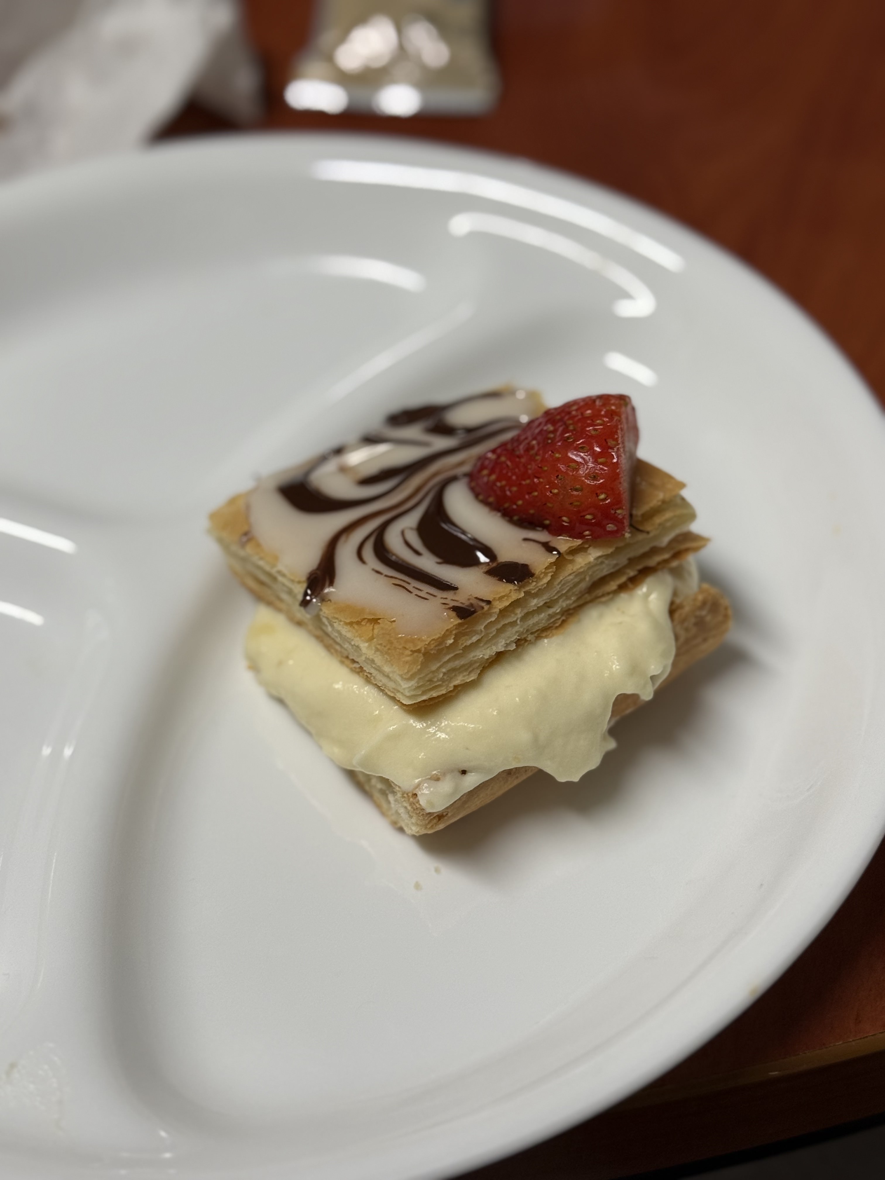 Mille feuille dessert